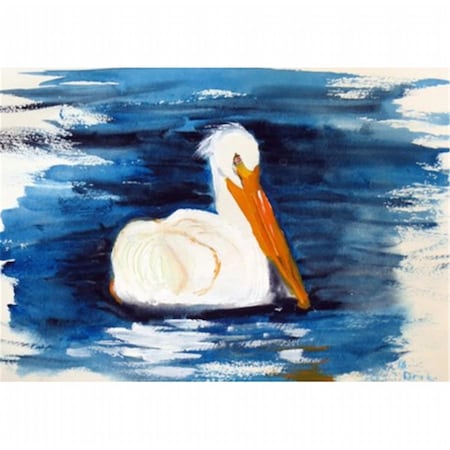 Betsy Drake Spring Creek Pelican Door Mat, Small DM382